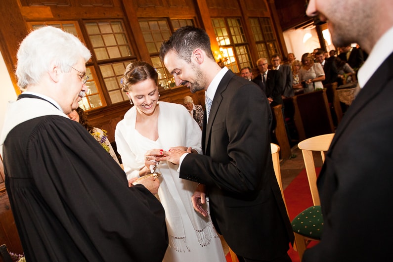 schönes Hochzeitspaar