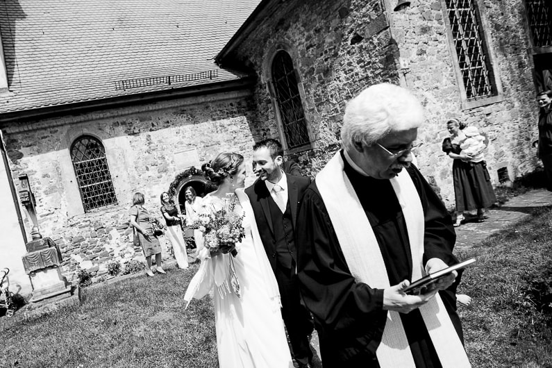 Momentaufnahme Hochzeit