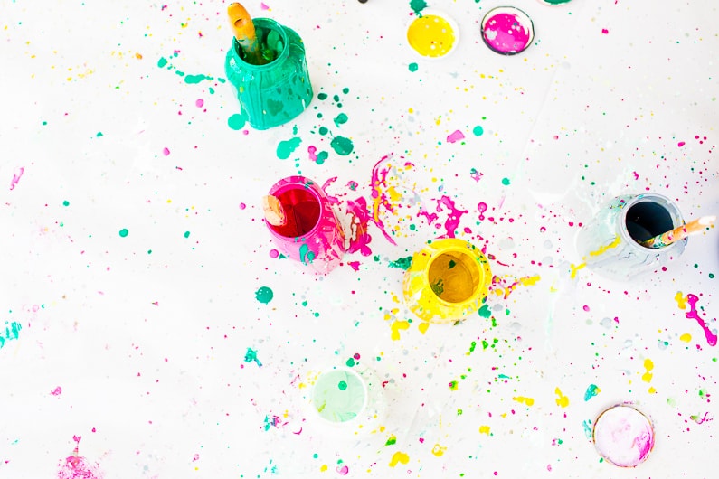 bunte hochzeit