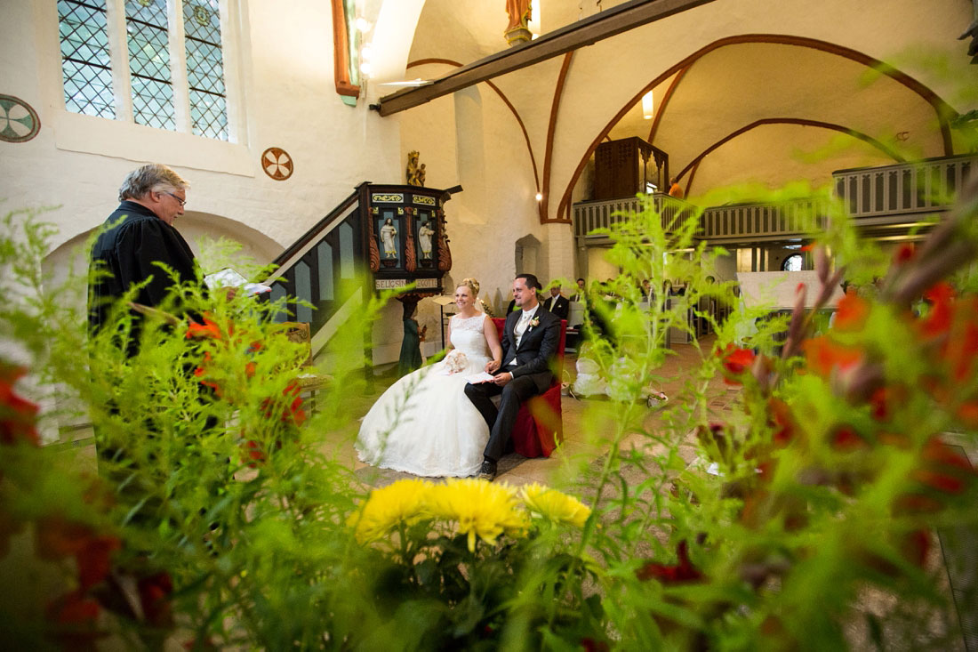 Hochzeit in Kirche